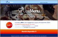 Lancement de LiveMenu